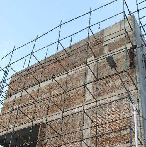 scaffolding-used-at-construction-site